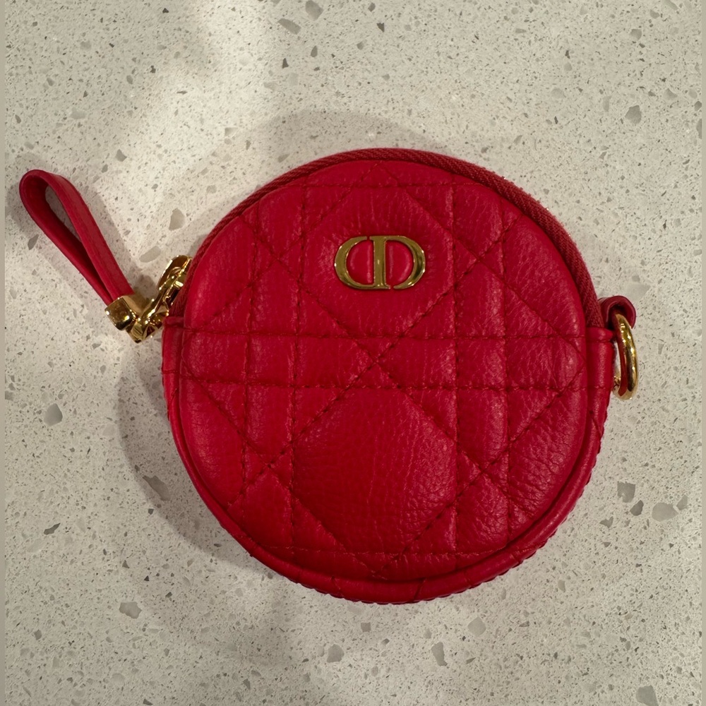 Dior Caro coin purse Cannage quilted - Picture 1 of 4